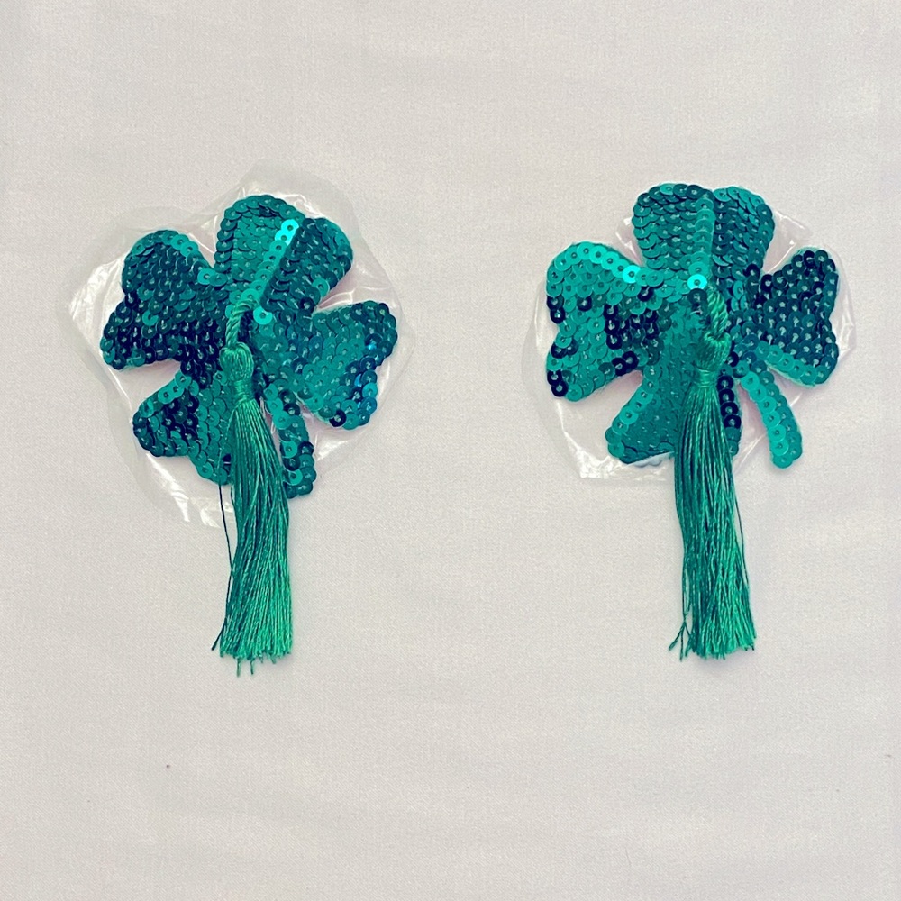 NWOT Shamrock Pasties With Tassels! ☘️ WOW ☘️